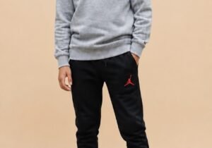 Conjunto Deportivo Infantil Gris & Negro