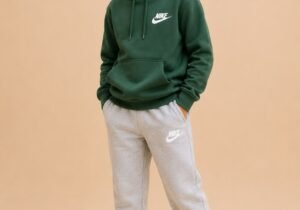 Conjunto Deportivo Infantil Verde & Gris