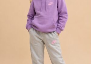 Conjunto Deportivo Infantil Violeta & Gris